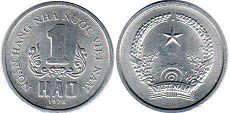 монета Вьетнам 1 хао 1976