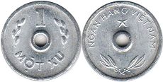 монета Вьетнам 1 ксу 1975