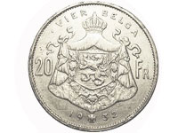 20 франков монета