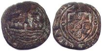 монета Португалия сейтил 1495-1521
